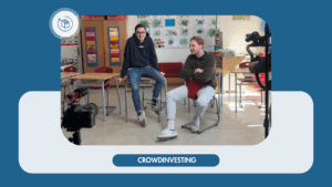 Die zwei Gründer von Ocean Package beim Videodreh zur Crowdinvesting-Kampagne mit OneCrowd