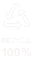 simple Illustration of Recycle 100%